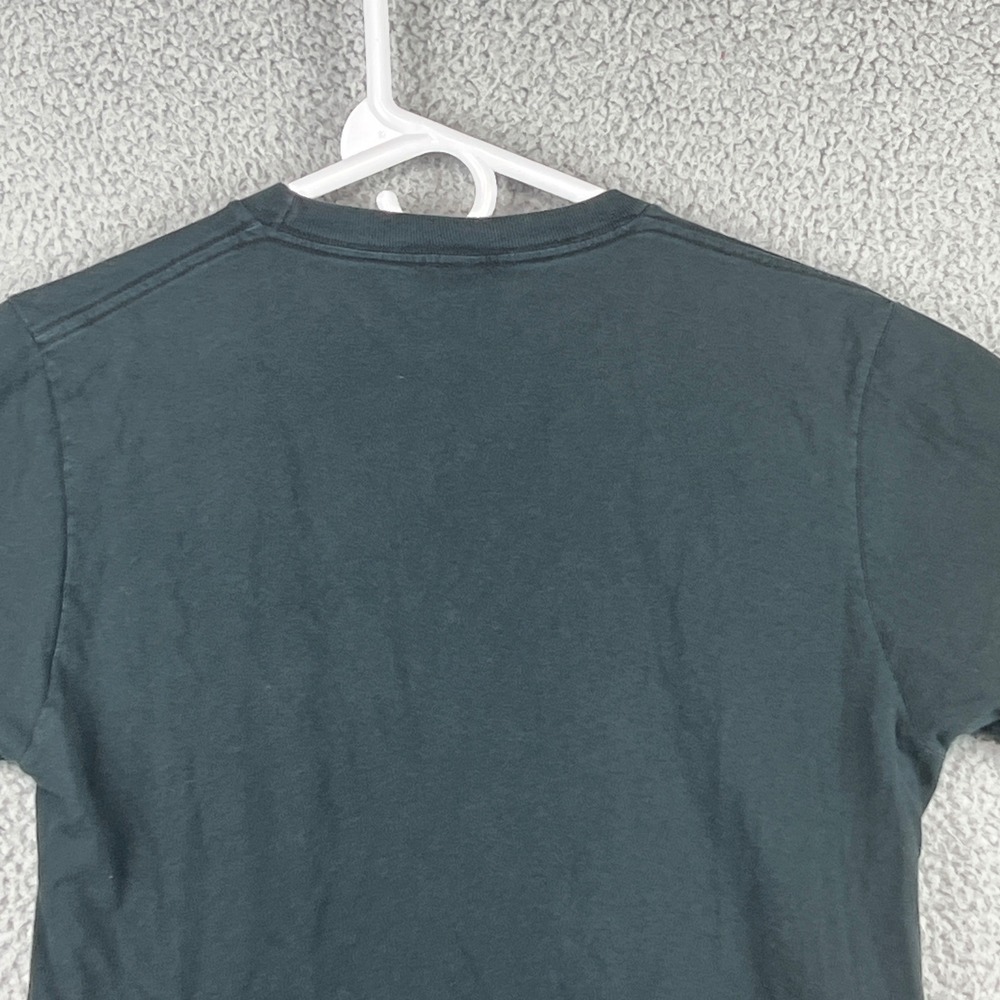 VTG Macbeth Shoe Company T-Shirt Mens Small Black Eagle Logo Blink 182 Made USA - Picture 9 of 14